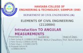Introduction to Angular Measurements