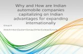 Competitiveness of Indian Automobile companies