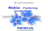 Nokia   Fostering Innovation