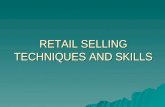 Retail Selling Techniques