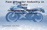 Advertising & Two Wheeler Industry Ppt