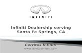 Infiniti Dealership serving Santa Fe Springs, CA