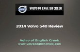 2014 Volvo S40 Review