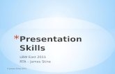 Presentation and PowerPoint Skills