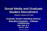 Social Media and Graduate Student Recruitment