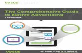 The comprehensive guide to native advertising guide