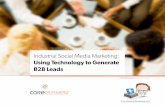 Social Media Marketing: Using Technology to Generate B2B Leads