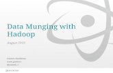 Data munging with hadoop