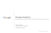 Google Analytics Presentation