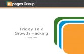 Growth Hacking - hipages Group Friday talk
