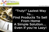Products To Sell From Home - Quickly
