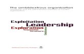 The ambidextrous organization - Leadership and the administration paradox of modern organizations.