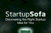 StartupSofa - Discovering the Right Startup Ideas for  You