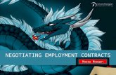 Negotiating Employment Contracts in the Year of the Dragon