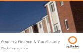 Property finance & tax mastery - Saturday 9th November  0930 - 1630