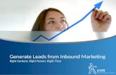 Generate Leads From Inbound Marketing