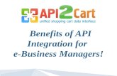 Benefits of API2Cart Integration for Managers