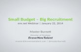 Small Budget - Big Recruitment