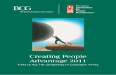 BCG's report:  Creating people advantage 2011