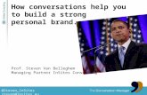 Personal branding through conversations