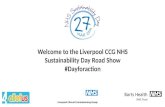 NHS Sustainability Day Liverpool CCG Road Show