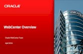 Oracle Web Center Overview