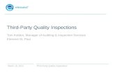 Third Party Quality Inspections