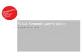 Econsultancy: What We're About