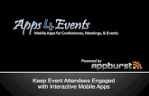Keep Conference Attendees Engaged with Interactive Mobile Apps for Events
