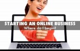 Starting an-online-business