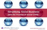 Simplifying social business