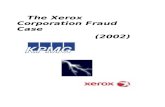Xerox Corporation Fraud Case