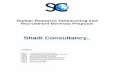 Shadi consultancy services  client proposal