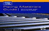 The piping material selection guide for process systems