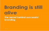 Branding is bonding - about trust and interactions and brand experiences