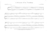 Shrek the Musical-I Know It's Today-DailyMusicSheets