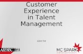 Customer Experience Management - Talent Management