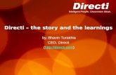 Directi  Story and Lessons