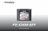 Edirol R-09HR Manual