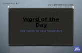 Word of the day Compilation 1