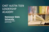 Teen Leadership Academy -day1--ppt