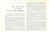 ! eBookS 1958 - Harpers Magazine - School for Statesmen by JOSEPH KRAFT