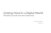 Getting Hired in a Digital World