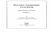 Persian Language Teaching Elementary Course Book 1