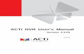 NVR User Manual v2.3.03 AC