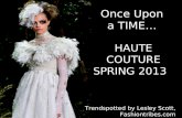 Haute Couture Spring 2013 Trend Report by Fashiontribes