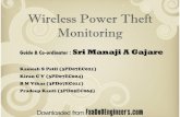 Wireless Power Theft Monitering Ppt