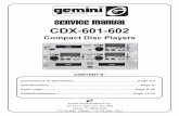Gemini-CDX601 602 CD