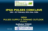 India pulses supply & demand outlook   mr. sudhakar tomar