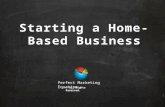 Starting a Home-Based Business